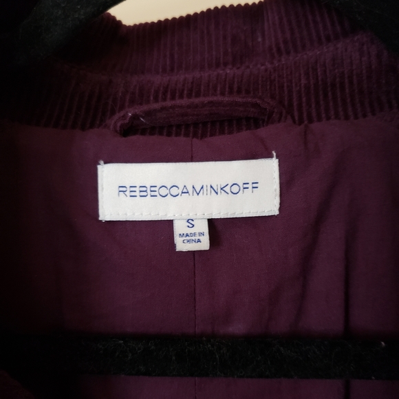 Rebecca Minkoff Ferry Corduroy Trench Coat - Picture 11 of 11